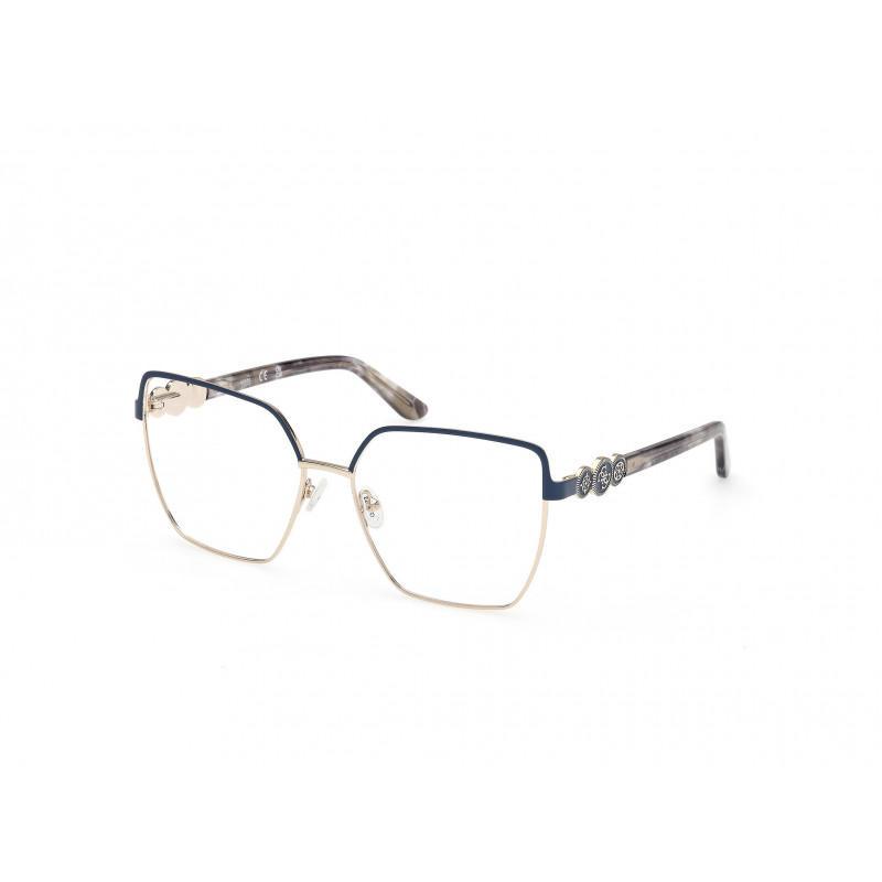 Eyeglasses Guess GU 50229 085 Matte Light Blue / Grey/Havana 57mm