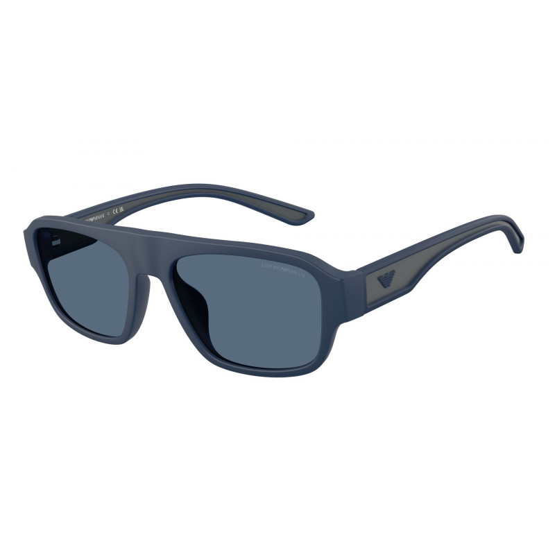 Sunglasses Emporio Armani EA 4266 U 618580 Rubberized Matte Blue / Dark Polyamide Standard 55mm