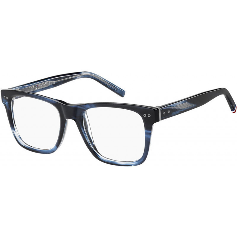 Eyeglasses Tommy Hilfiger TH 85 38I Blue Horn 52mm
