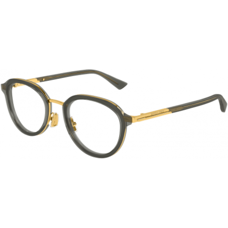 Eyeglasses Bottega Veneta BV 1377 OA- 008 Grey / Transparent Gold 51mm