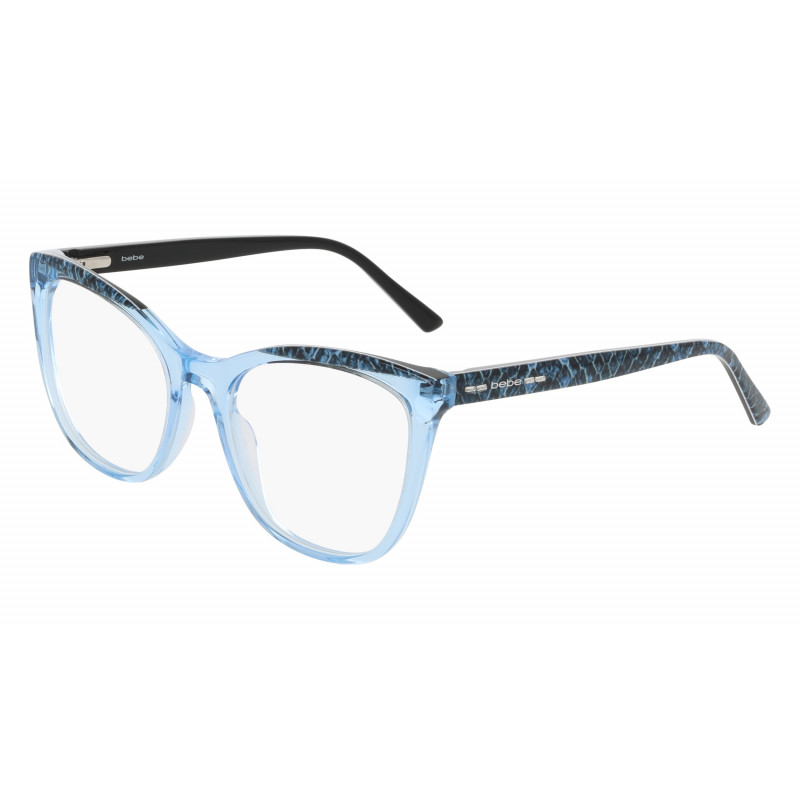 Eyeglasses BEBE BB 5255 400 Blue Crystal 53mm