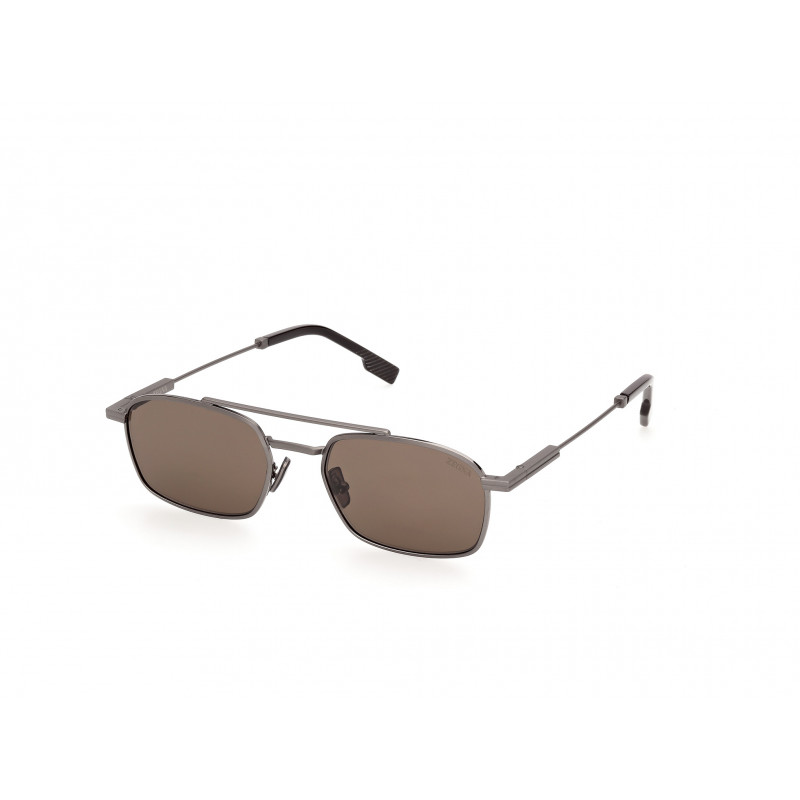 Sunglasses Zegna EZ 0298 09E Matte Gunmetal / 54mm