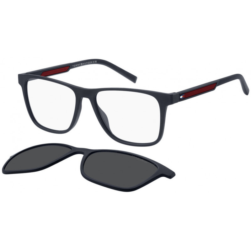 Eyeglasses Tommy Hilfiger TH 2203 /C 8RUM9 M9 Grey Polarized 55mm