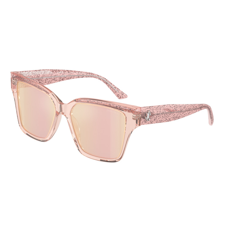 Sunglasses Jimmy Choo JC 5003 F 5039/Z Transparent Pink/Glitter Pink