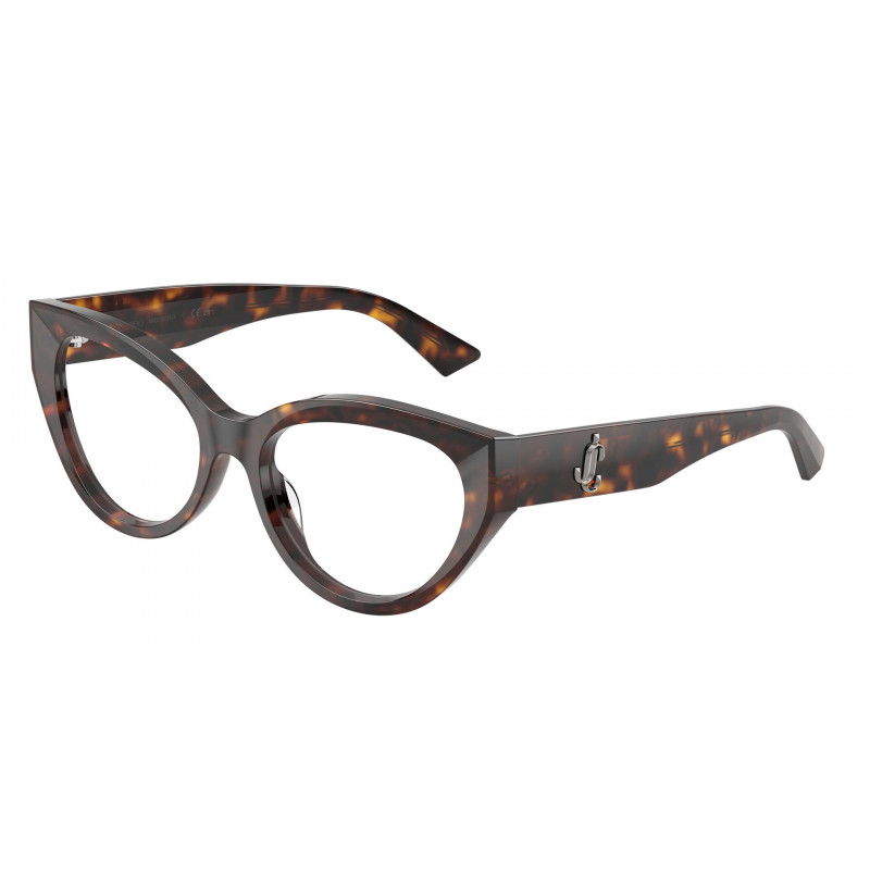 Eyeglasses Jimmy Choo JC 3070 U 5113 Havana Demo Lens 52mm