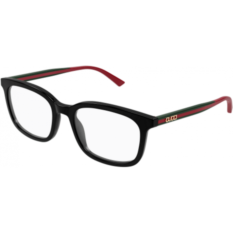 Eyeglasses Gucci GG 1928 O- 001 Black / Transparent Green