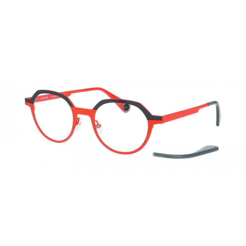 Eyeglasses WOOW WITH OUT 1 9913 Red / Nosepads 47mm