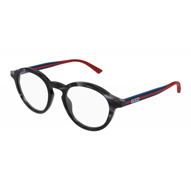 Eyeglasses Gucci GG 1871 O- 004 Havana / Transparent Blue 49mm
