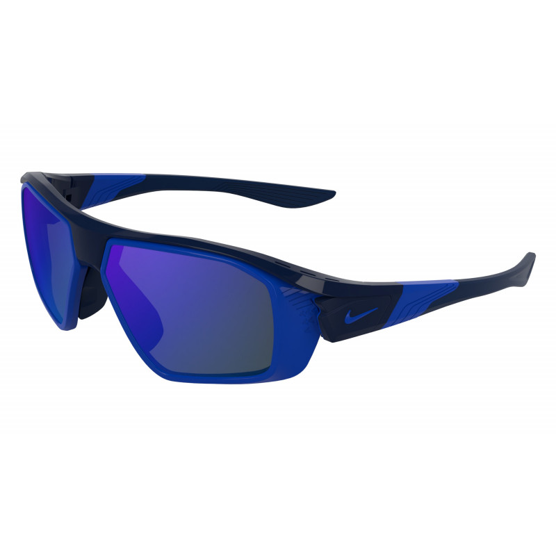 Sunglasses NIKE SHOW X 3 FF IM 9736 410 Midnight Navy / Blue Mir/ Road 57mm