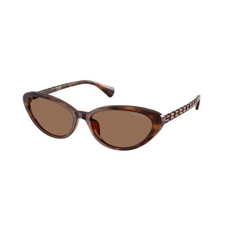 Sunglasses Ralph RA 5338 U 614913 Shiny Dark Havana / Brown Polyamide Standard 56mm