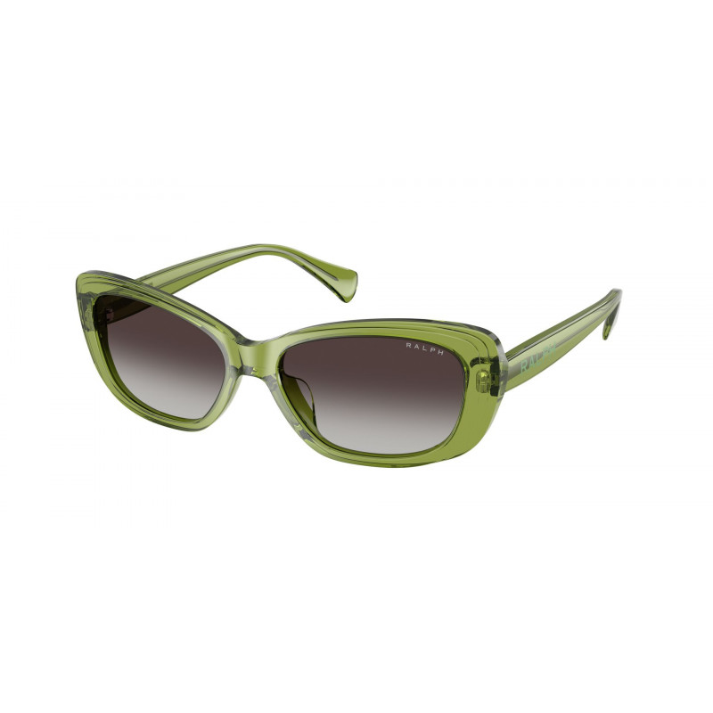 Sunglasses Ralph RA 5322 U 62228G Shiny Transparent Green / Gradient Grey Polyamide Standard 55mm