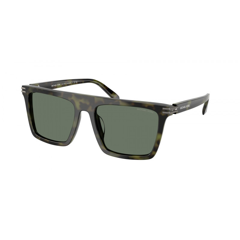 Sunglasses Michael Kors MK 2249 U 37053H Olive Tortoise / Green Solid Polyamide Standard