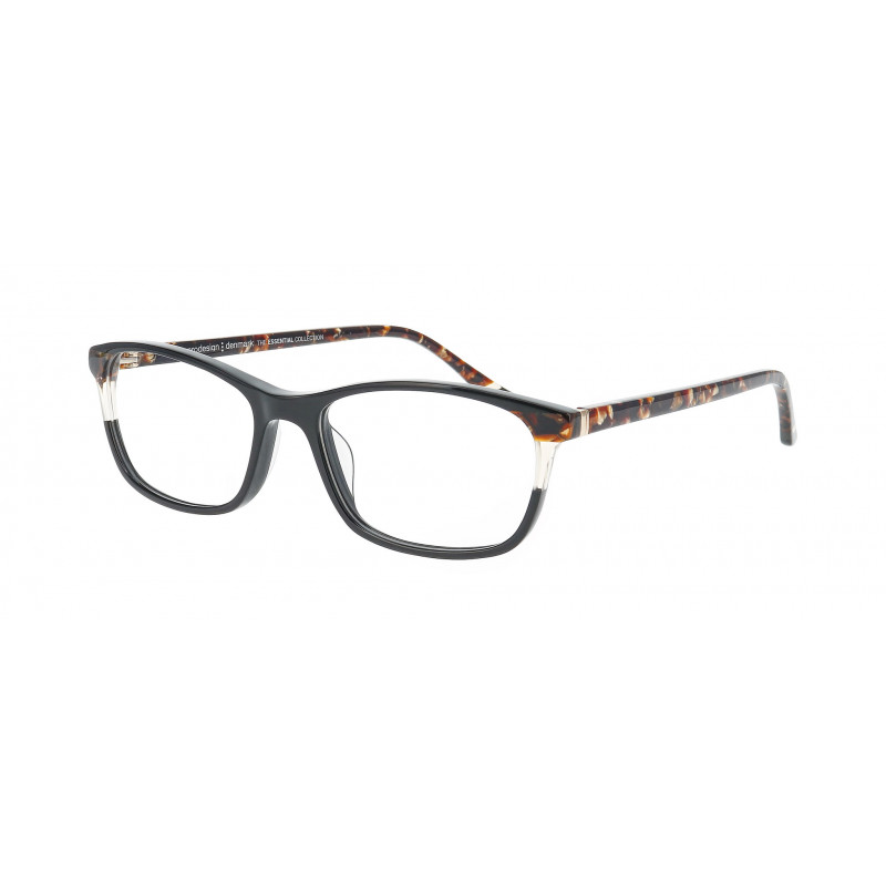 Eyeglasses Pro-design Denmark GLOW 5 6032 Black Dark Shiny 52mm