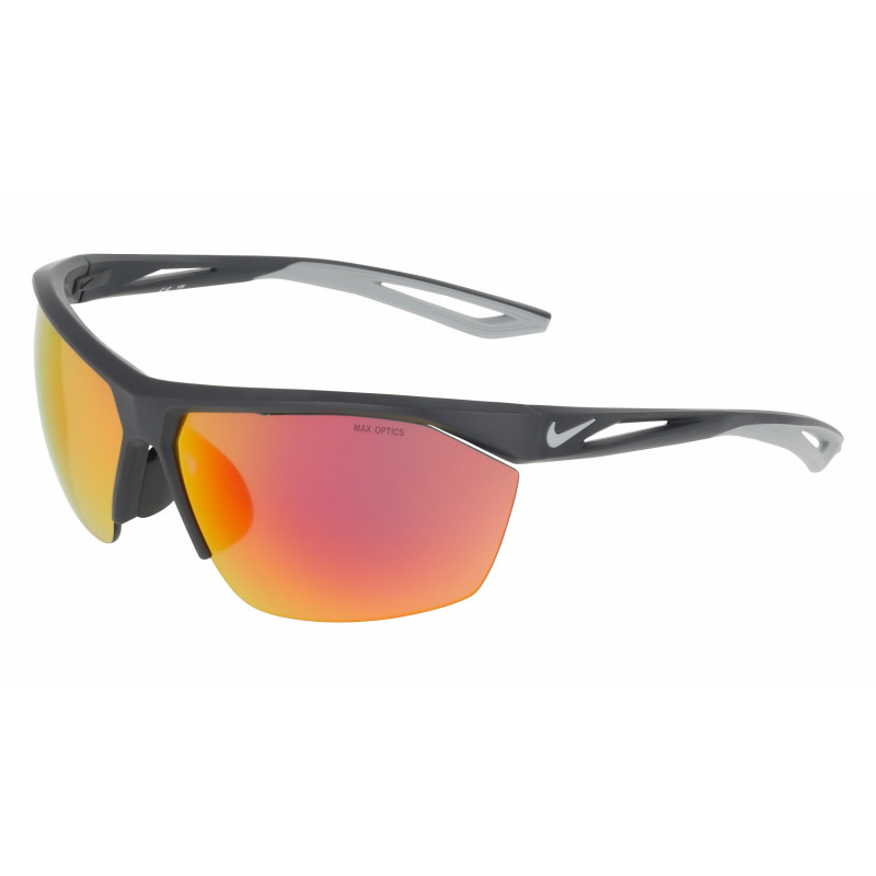 Sunglasses NIKE TAILWIND HEAT S IZ 5862 X 060 Matte Anthracite / Red Mirror 68mm