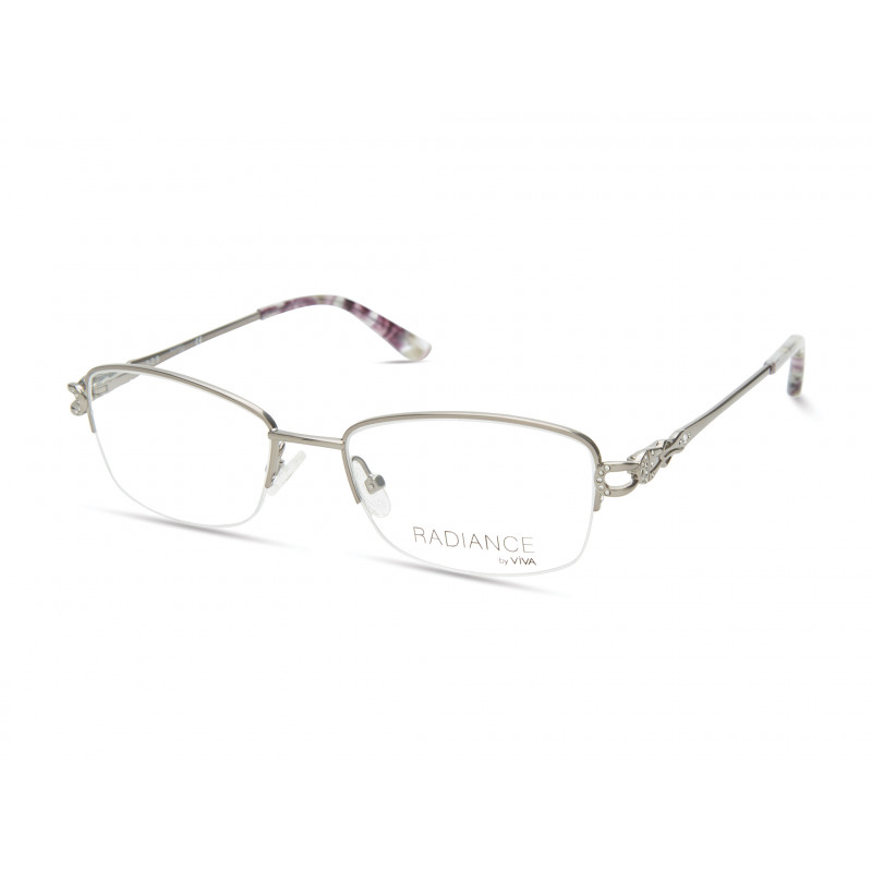 Eyeglasses Viva VV 8009 010 Shiny Antiqued  Light Nickeltin / 52mm