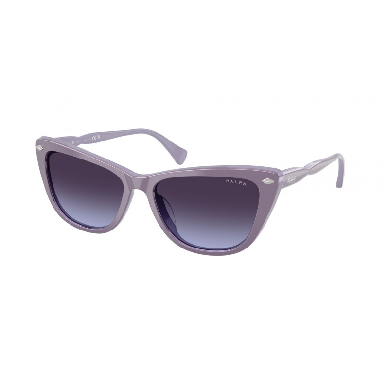 Sunglasses Ralph RA 5346 U 63014Q Opal Violet Top Solid / Gradient Polyamide Standard 57mm