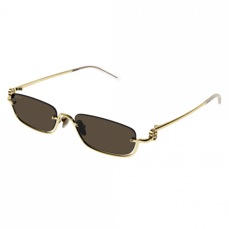 Sunglasses Gucci GG 1278 S- 001 Gold / Brown 55mm