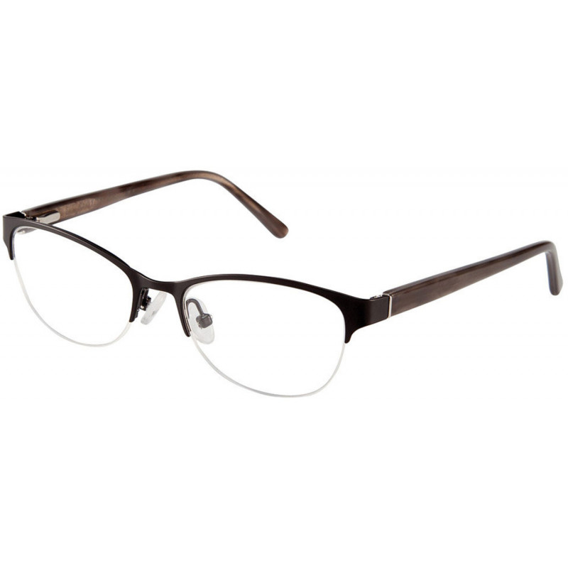 Eyeglasses Nicole Miller NMP 703 C01 Matte Black 47mm