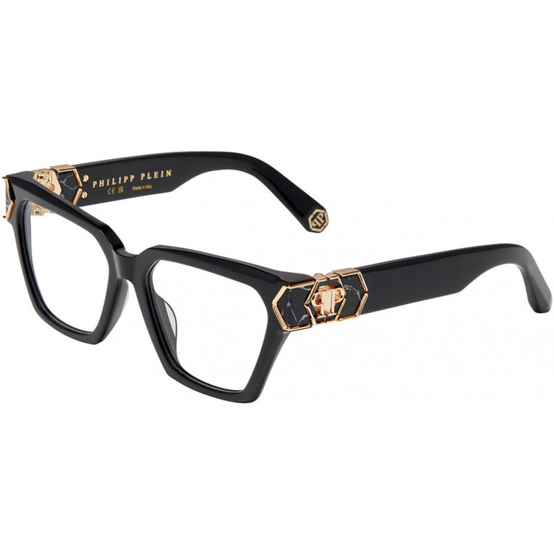 Sunglasses Philipp Plein VPP 190 M 0700 Shiny Black 54mm