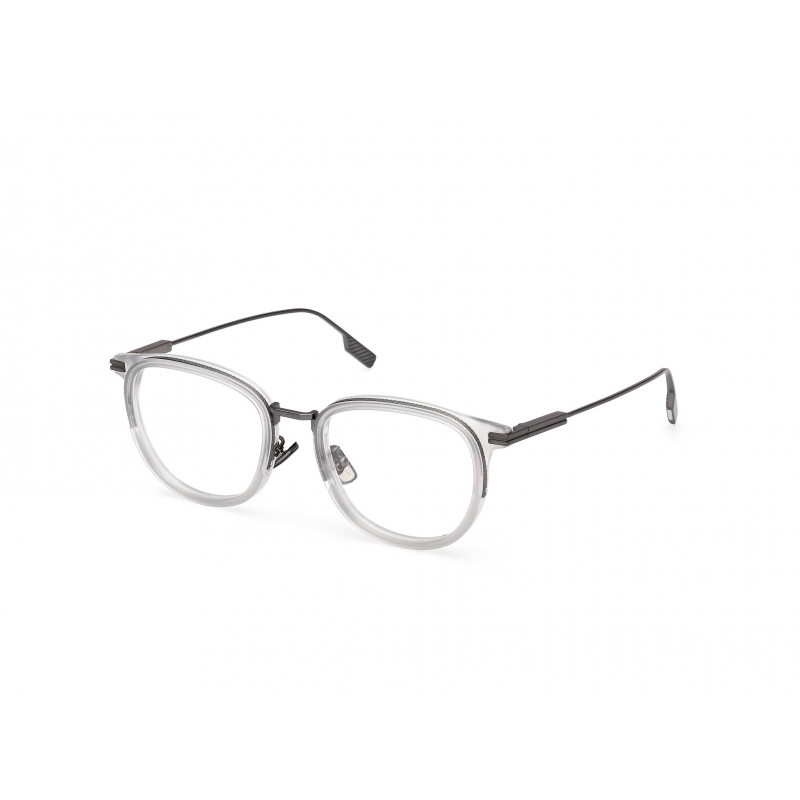 Eyeglasses Zegna EZ 5337 -D Asian fit 020 Shiny Grey / 52mm