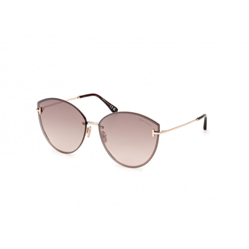 Sunglasses Tom Ford FT 1106 28G Shiny Rose Gold / 63mm