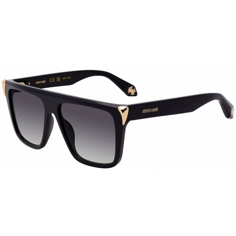 Sunglasses Roberto Cavalli SRC 094 M 0700 Shiny Black 57mm