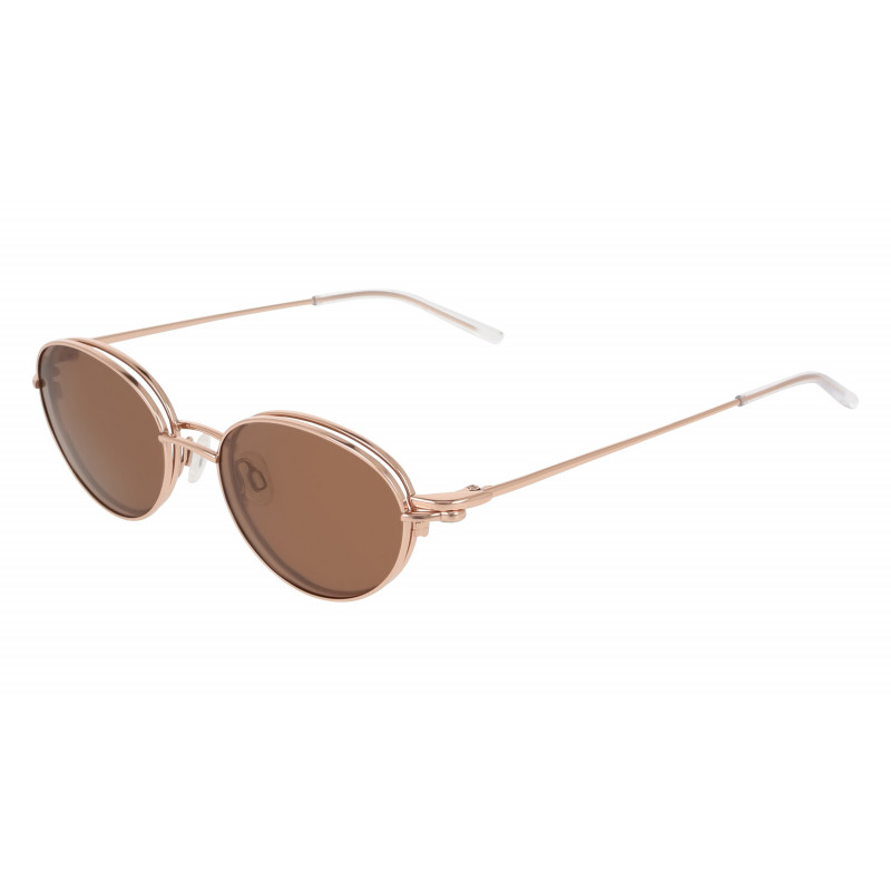 Eyeglasses FLEXON FLX 811 PMGC-CLIP 770 Rose Gold 48mm