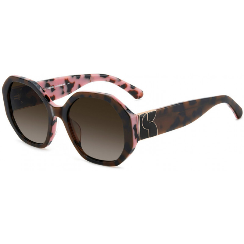 Sunglasses Kate Spade KS FLYNNIE/G/S B0HA Ha Brown Shaded