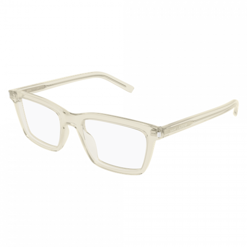 Eyeglasses Saint Laurent SL 842 - 004 Yellow / Transparent 54mm