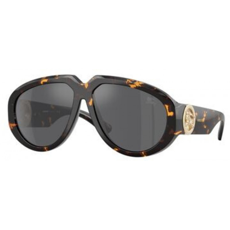 Sunglasses Burberry BE 4479 U 41066G Yellow Havana / Grey Mirror Silver Polyamide Standard 58mm