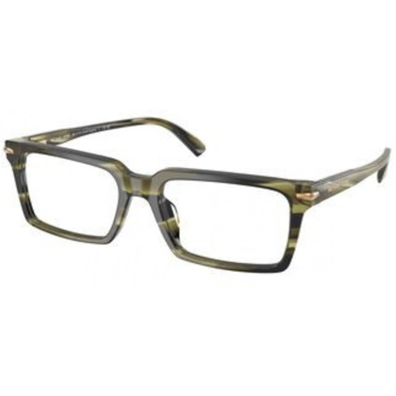 Eyeglasses Michael Kors MK 4173 U 4040 Olive Horn / Plano 54mm