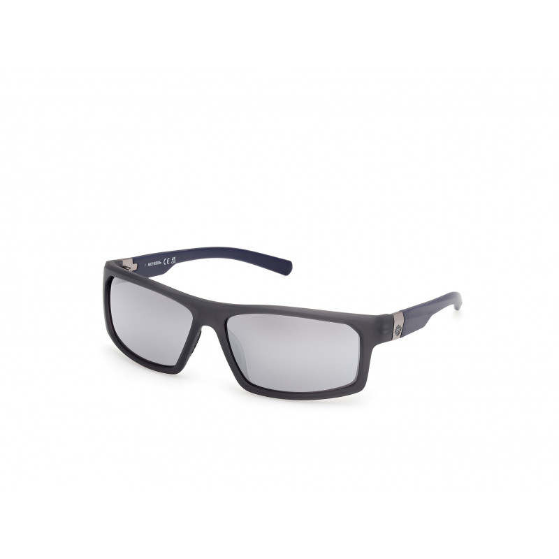 Sunglasses Harley-Davidson HD 00023 20X Matte Grey / Blue 62mm