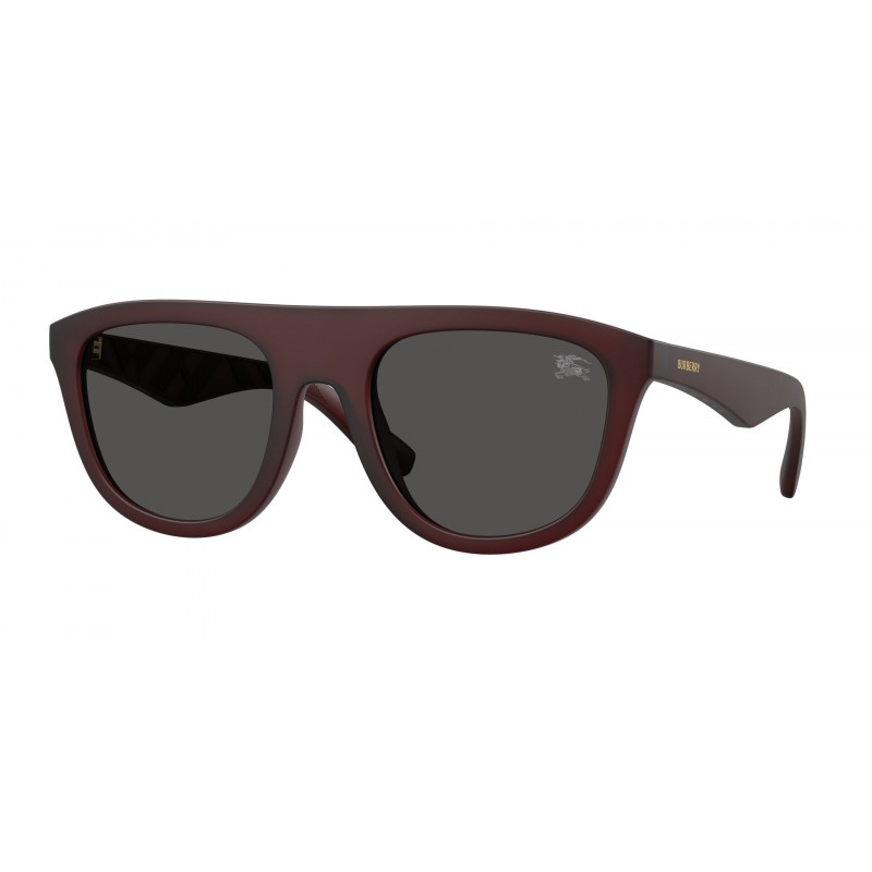 Sunglasses Burberry BE 4459 U 417187 Matte Bordeaux / Dark Grey Polyamide Standard