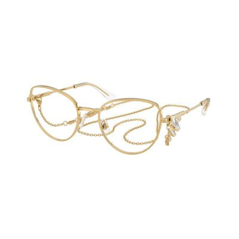 Eyeglasses Swarovski SK 1022 4039 Gold Demo Lens 54mm