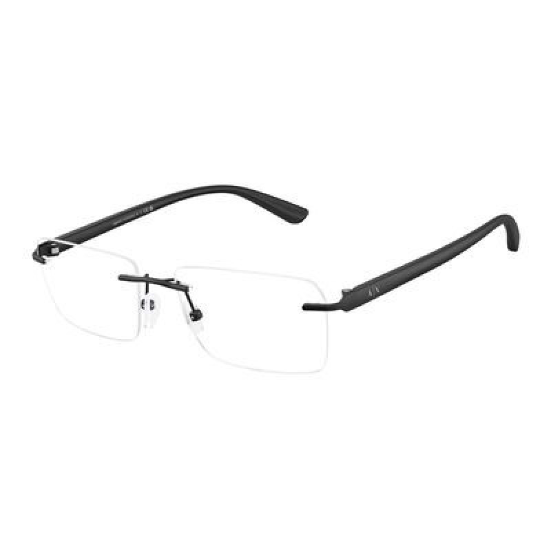 Eyeglasses Armani Exchange AX 1064 6001 Matte Black Demo Lens 56mm