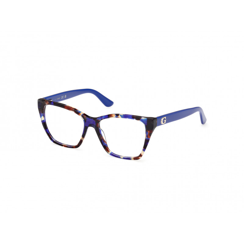 Eyeglasses Guess GU 50235 092 Blue/Havana / 50mm