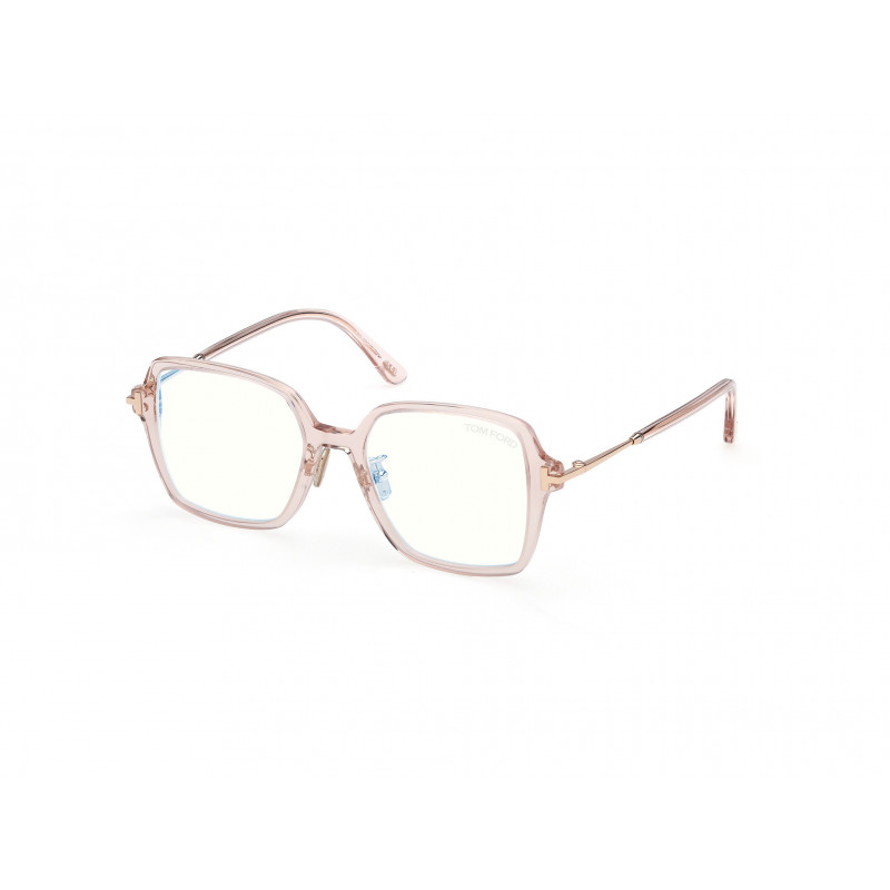 Eyeglasses Tom Ford FT 6057 -D-B Asian fit 072 Shiny Light Pink / 51mm