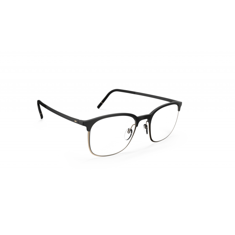 Eyeglasses Silhouette Balanced Fusion 2989 9030 Golden Black 51mm