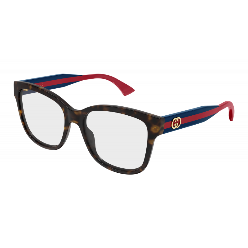 Eyeglasses Gucci GG 0038 ONN- 003 Havana / Transparent Blue 54mm