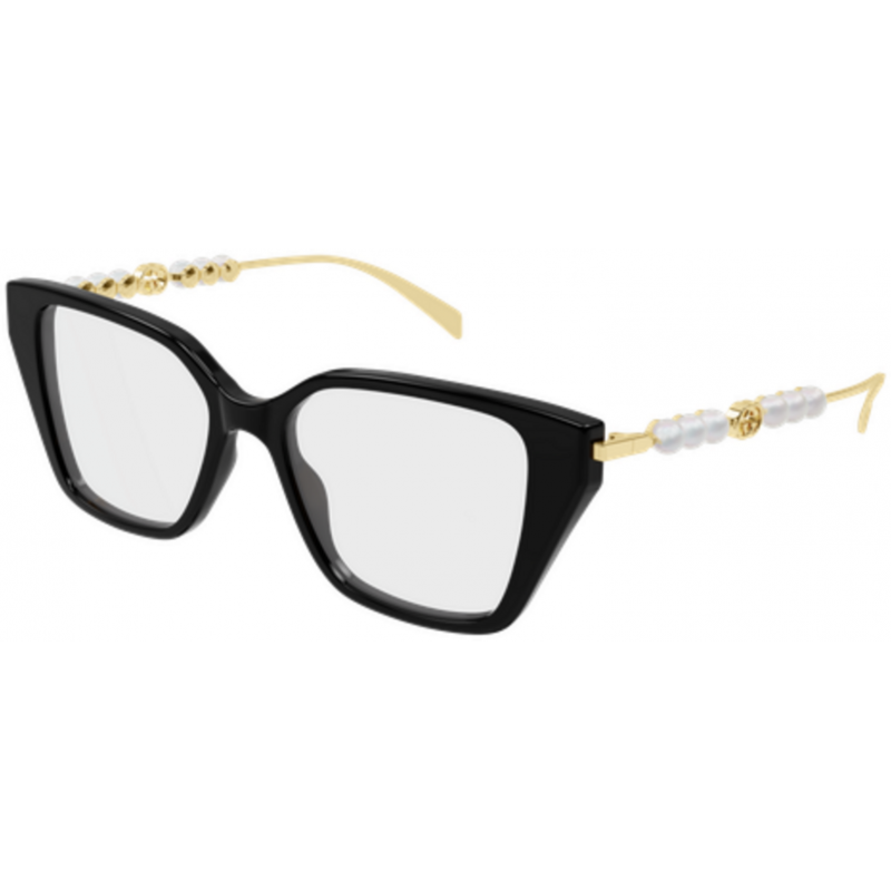 Eyeglasses Gucci GG 1969 O- 001 Black / Transparent Gold 51mm