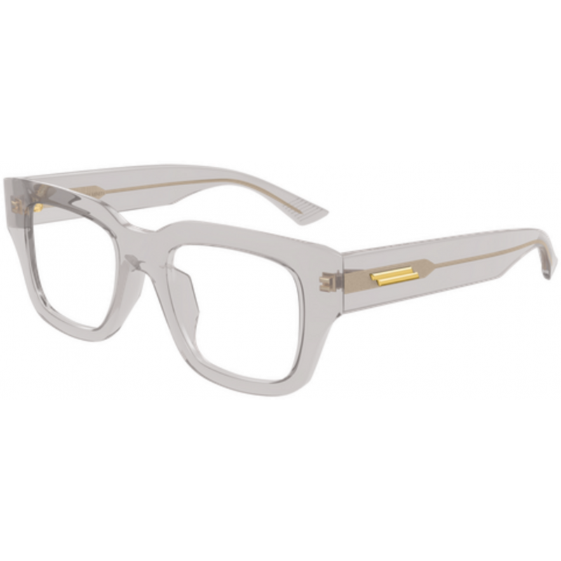 Eyeglasses Bottega Veneta BV 1361 O- 010 Grey / Transparent 50mm