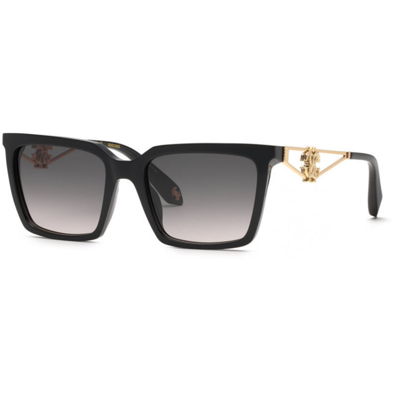 Sunglasses Roberto Cavalli SRC 157 M 0700 Black W Smoke Grad