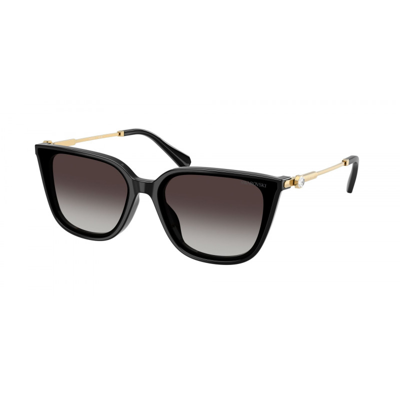 Sunglasses Swarovski SK 6054 D 10018G Black / Gradient Grey Polyamide Standard 63mm