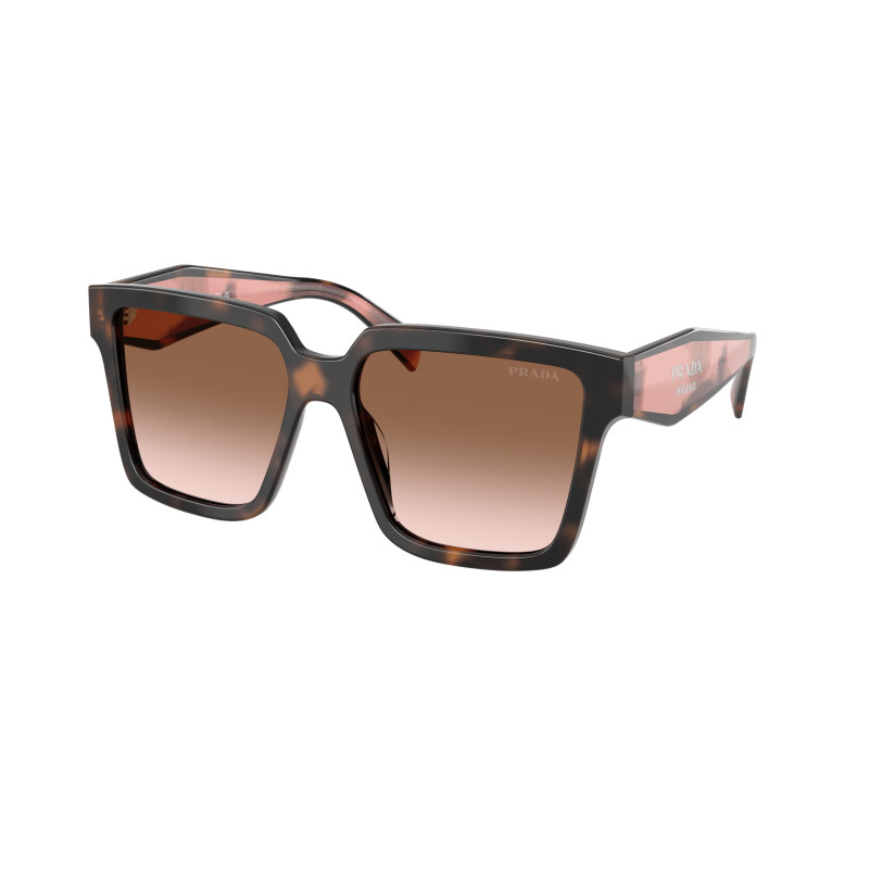 Sunglasses Prada PR 24 ZS 23A0A6 Mauve Tortoise / Brown Gradient Polyamide Standard