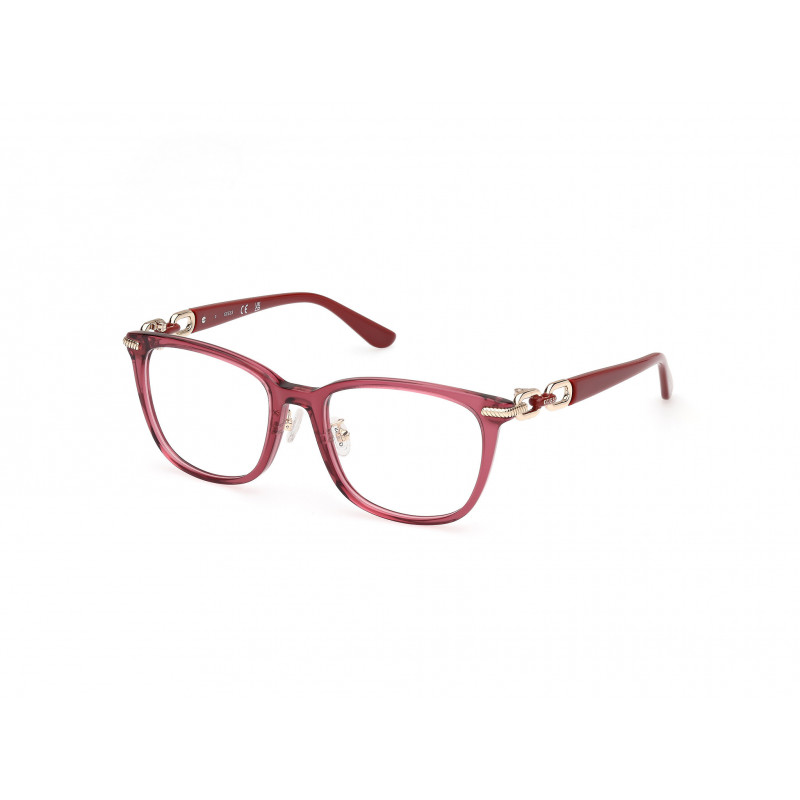 Eyeglasses Guess GU 50203 -D Asian fit 066 Red/Monocolor / 53mm