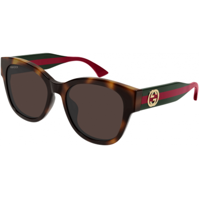 Sunglasses Gucci GG 1866 SK- 002 Havana / Brown Green 56mm