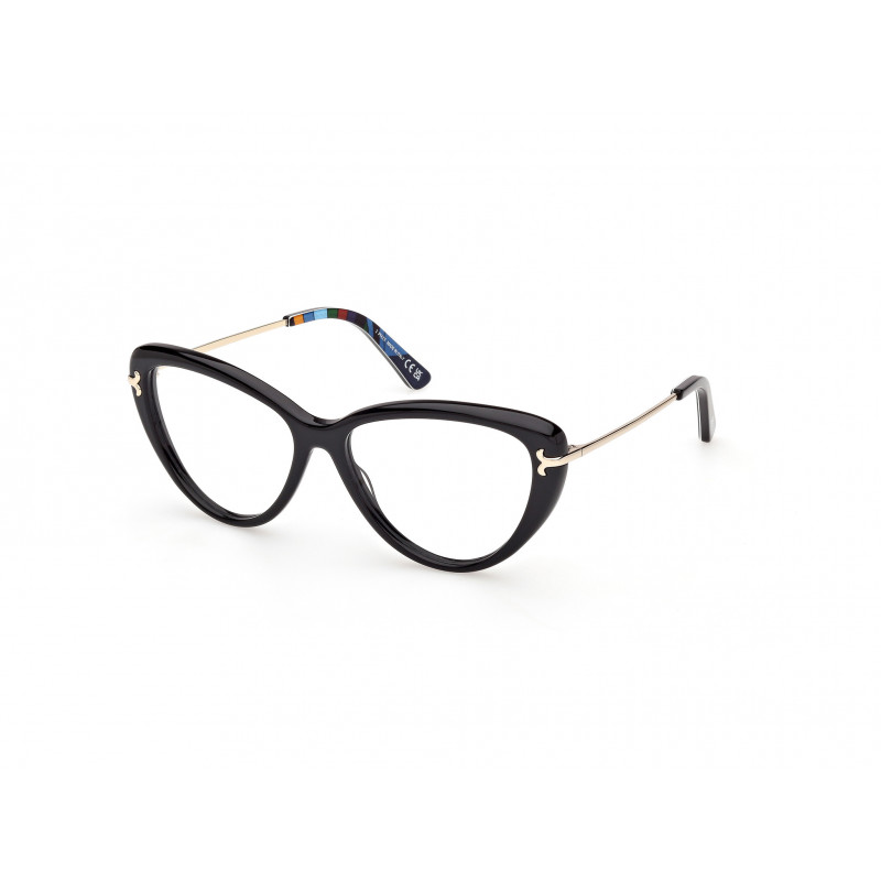 Eyeglasses Emilio Pucci EP 5279 001 Shiny Black Pale Gold 56mm