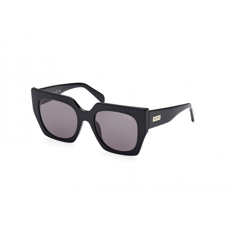 Sunglasses Emilio Pucci EP 0197 01A Shiny Black / 52mm