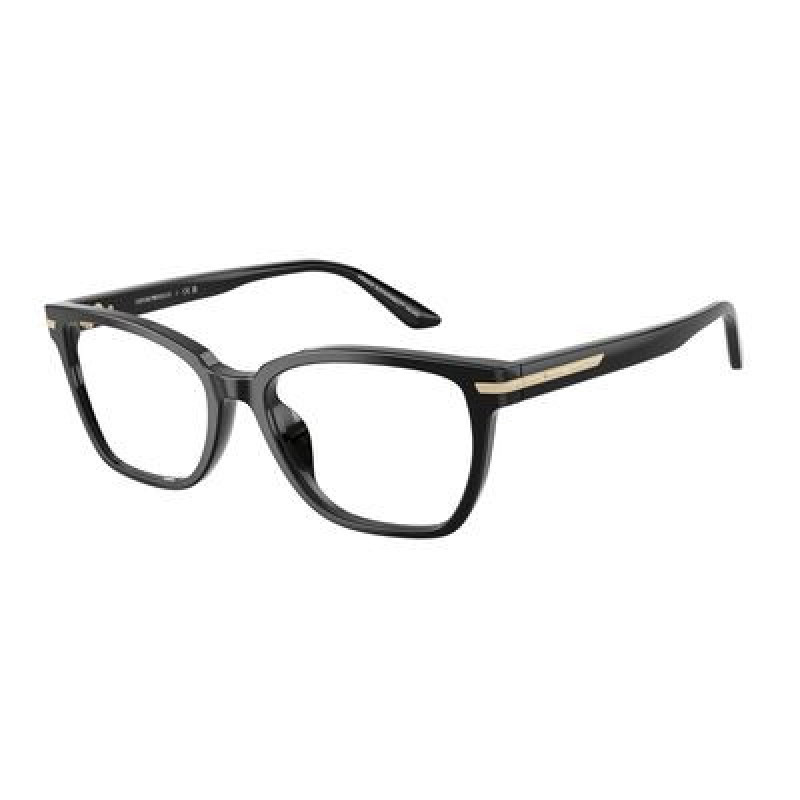 Eyeglasses Emporio Armani EA 3282 BU 5017 Shiny Black Demo Lens 52mm