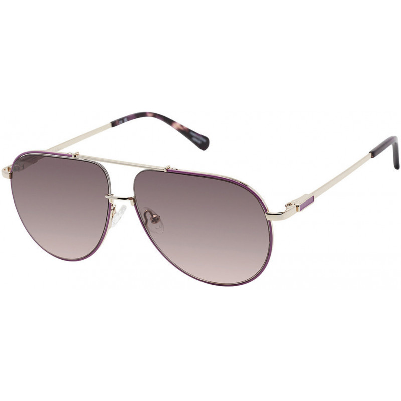 Sunglasses Nicole Miller CLER C02 Pink/Light Gold 57mm